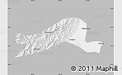Gray Map of Dayi, single color outside