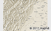 Shaded Relief Map of Dayi