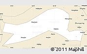 Classic Style Simple Map of Dayi