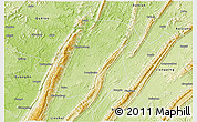 Physical 3D Map of Dazhu