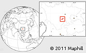 Blank Location Map of Ebian