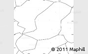 Blank Simple Map of Emei, no labels
