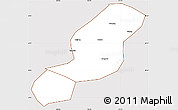 Classic Style Simple Map of Emei, cropped outside