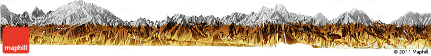Physical Horizon Map of Ganluo