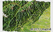 Satellite 3D Map of Guan Xian