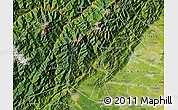 Satellite Map of Guan Xian