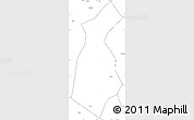 Blank Simple Map of Guan Xian