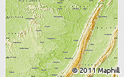 Physical Map of Guang An
