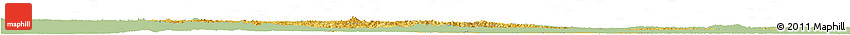 Savanna Style Horizon Map of Sichuan, single color outside