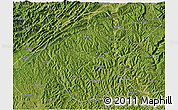 Satellite 3D Map of Jiange