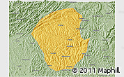 Savanna Style 3D Map of Jiange