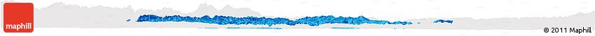 Political Horizon Map of Jiange, single color outside Political Horizon Map of Jiange, single color outside