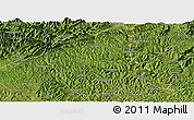 Satellite Panoramic Map of Jiange