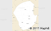 Classic Style Simple Map of Jiange