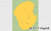 Savanna Style Simple Map of Jiange