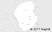 Silver Style Simple Map of Jiange
