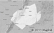Gray 3D Map of Jianyang