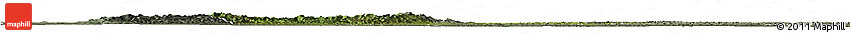 Satellite Horizon Map of Jianyang, semi-desaturated