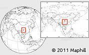 Blank Location Map of Jianyang, highlighted parent region, within the entire country