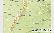 Physical Map of Jianyang