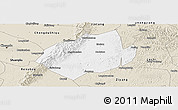 Classic Style Panoramic Map of Jianyang