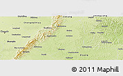 Physical Panoramic Map of Jianyang