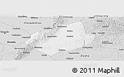 Silver Style Panoramic Map of Jianyang