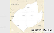 Classic Style Simple Map of Jianyang