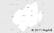 Silver Style Simple Map of Jianyang