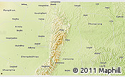 Physical 3D Map of Jintang