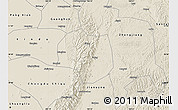 Shaded Relief Map of Jintang