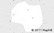 Silver Style Simple Map of Jintang