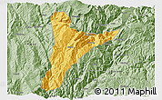 Savanna Style 3D Map of Jinyang