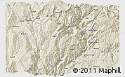 Shaded Relief 3D Map of Jinyang