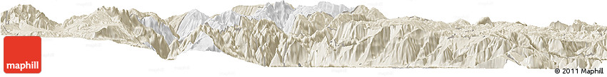Classic Style Horizon Map of Jinyang