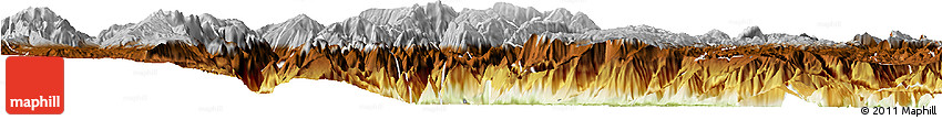 Physical Horizon Map of Jinyang