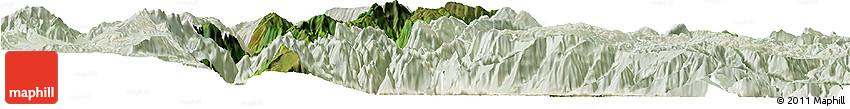 Satellite Horizon Map of Jinyang, lighten