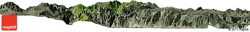 Satellite Horizon Map of Jinyang, semi-desaturated Satellite Horizon Map of Jinyang, semi-desaturated