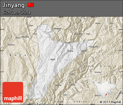 Classic Style Map of Jinyang