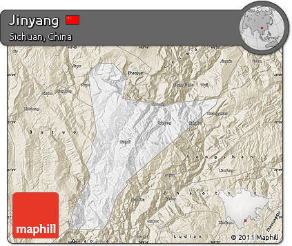 Classic Style Map of Jinyang