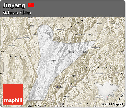 Classic Style Map of Jinyang