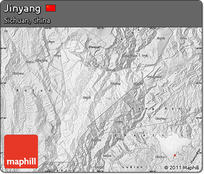 Silver Style Map of Jinyang