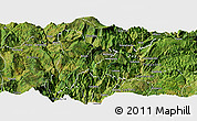 Satellite Panoramic Map of Jinyang