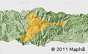 Savanna Style Panoramic Map of Jinyang
