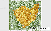 Savanna Style 3D Map of Jiulong