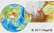 Physical Location Map of Jiulong