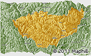 Savanna Style Panoramic Map of Jiulong