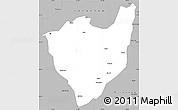 Gray Simple Map of Jiulong