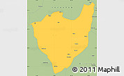 Savanna Style Simple Map of Jiulong