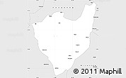 Silver Style Simple Map of Jiulong